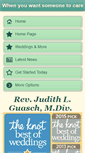 Mobile Screenshot of ceremoniesbyjudith.com